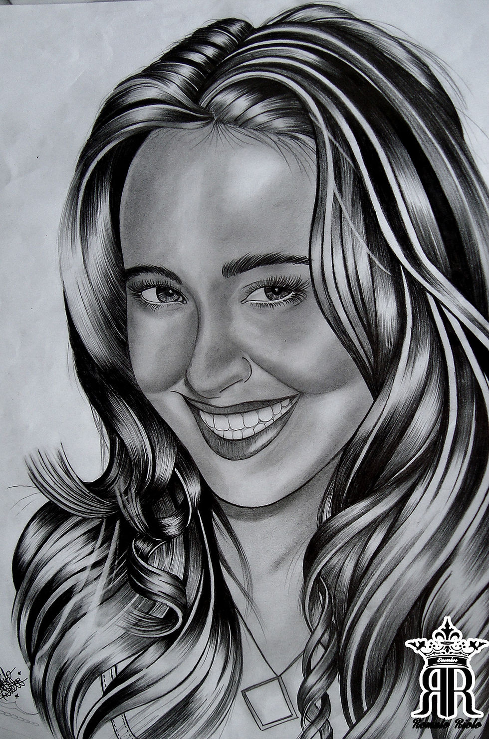 Desenho realista Hayden Panettiere