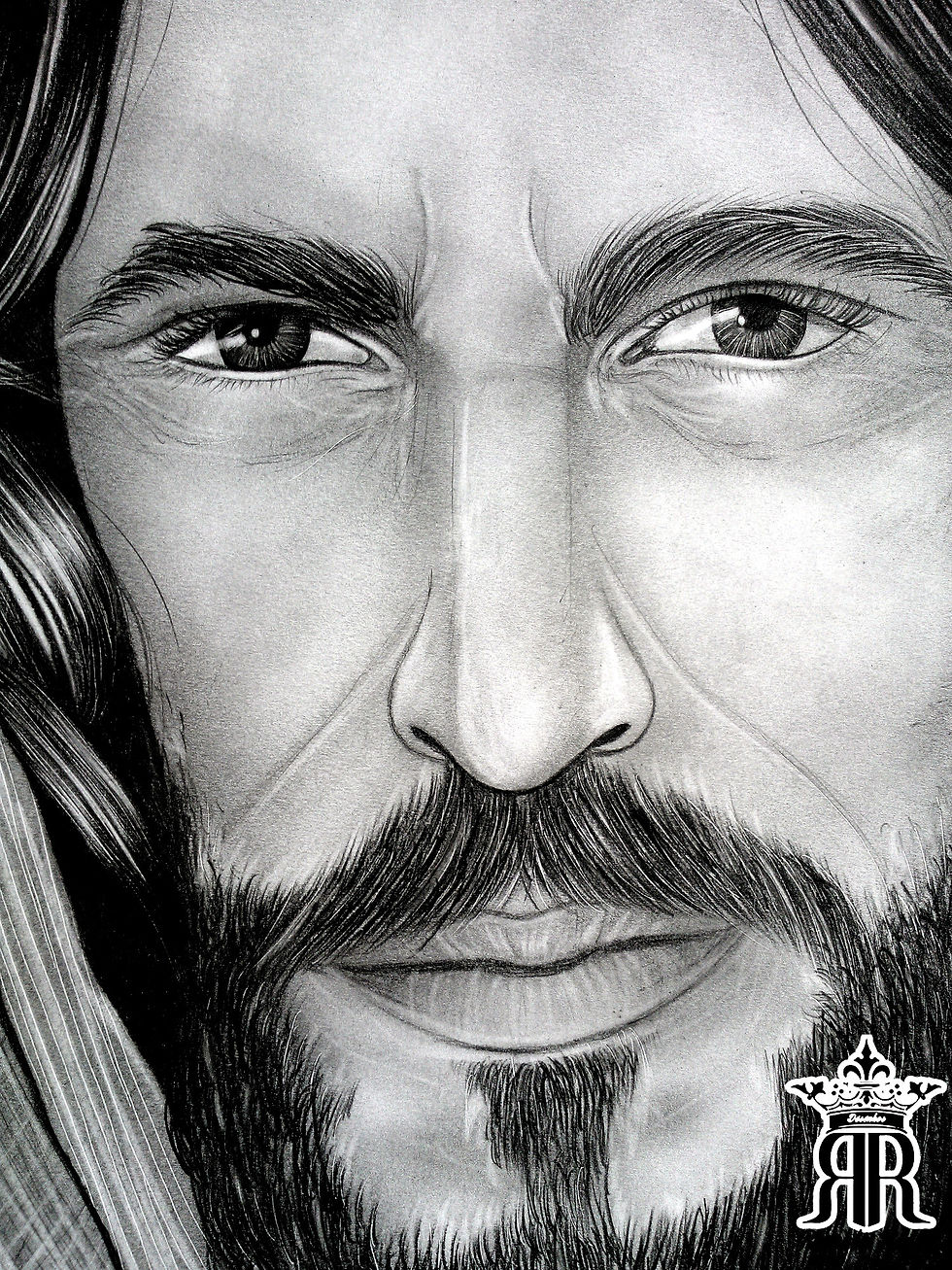 Desenho de Jesus Cristo.