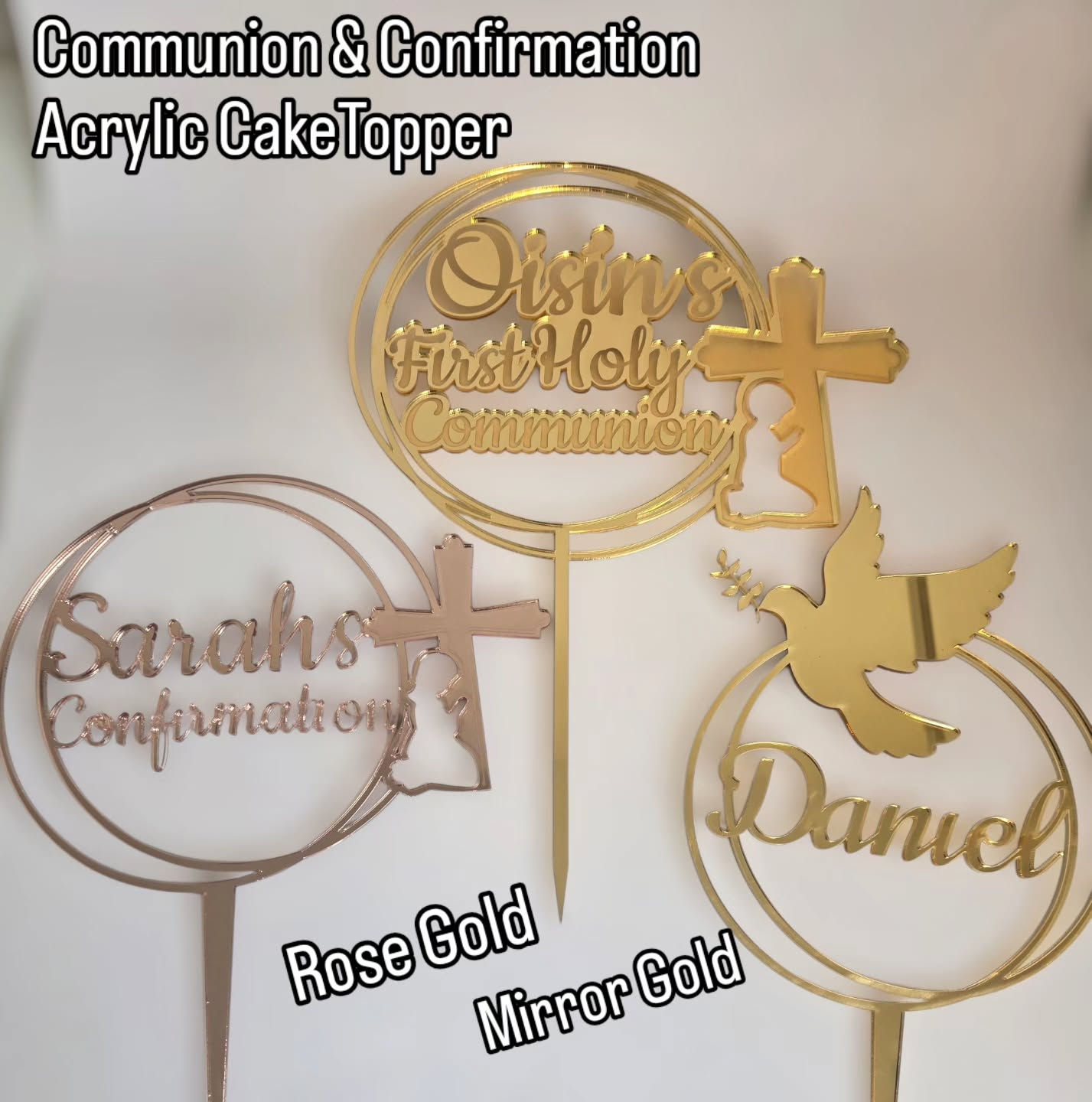 Personalised Cake Topper