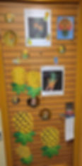 Decorated Door on the Bliss Cruise