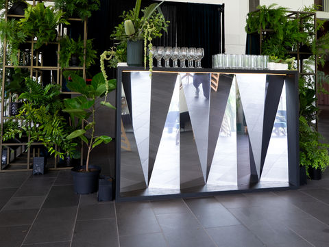 Mirrored Bar