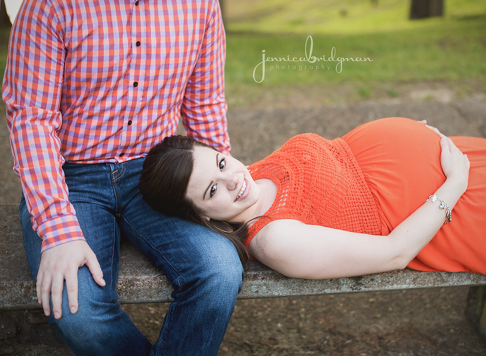 Kathryn + Andrew | Cadron Settlement Park Maternity Session | Conway, AR Maternity Photographer