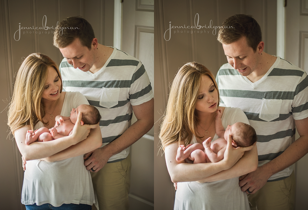 Karis | 6 Days New | Lifestyle Newborn Session | Conway, AR Newborn Photographer