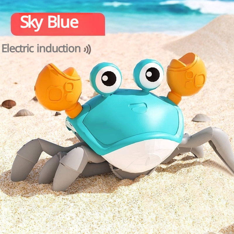 Thumbnail: Induction Escape Crab Electric Pets Musical Toys Toddler Crawling Baby Walker Cr