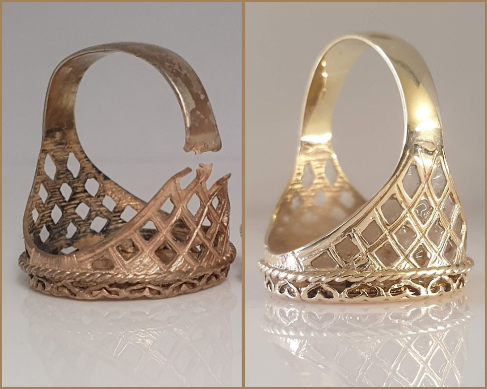 Antique ring repair