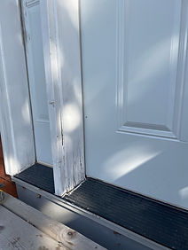 Rotted door jamb replacement