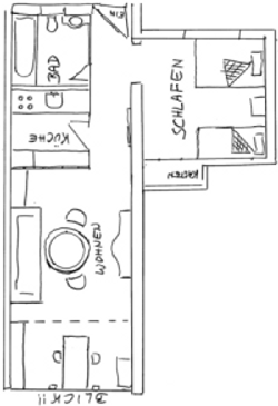 Ferienwohnung Madeira Raumaufteilung 423