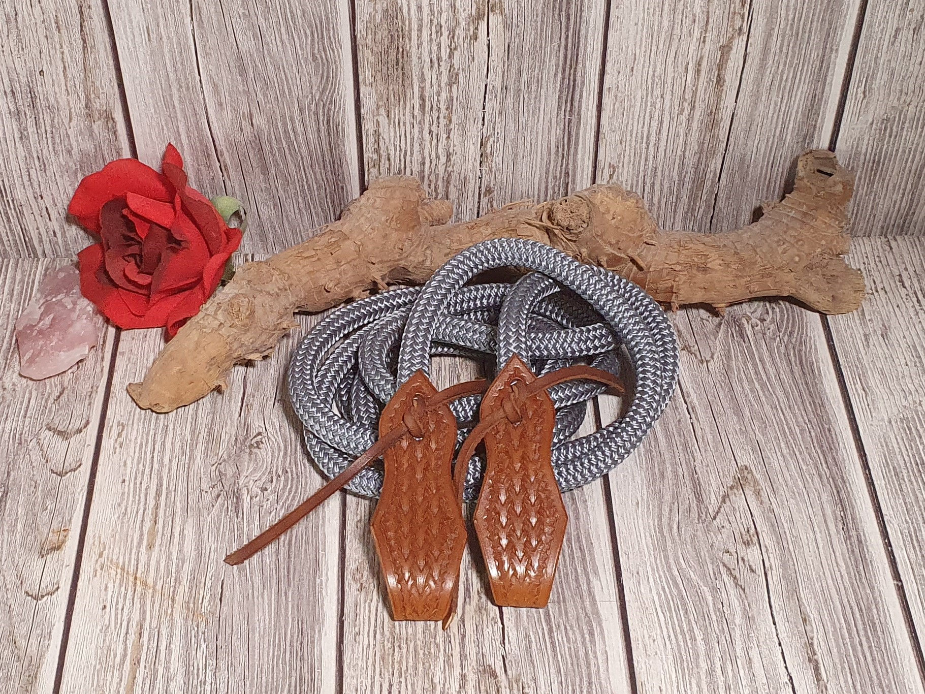 **Geschlossene Zügel DB2 (12mm) Slobber Y **