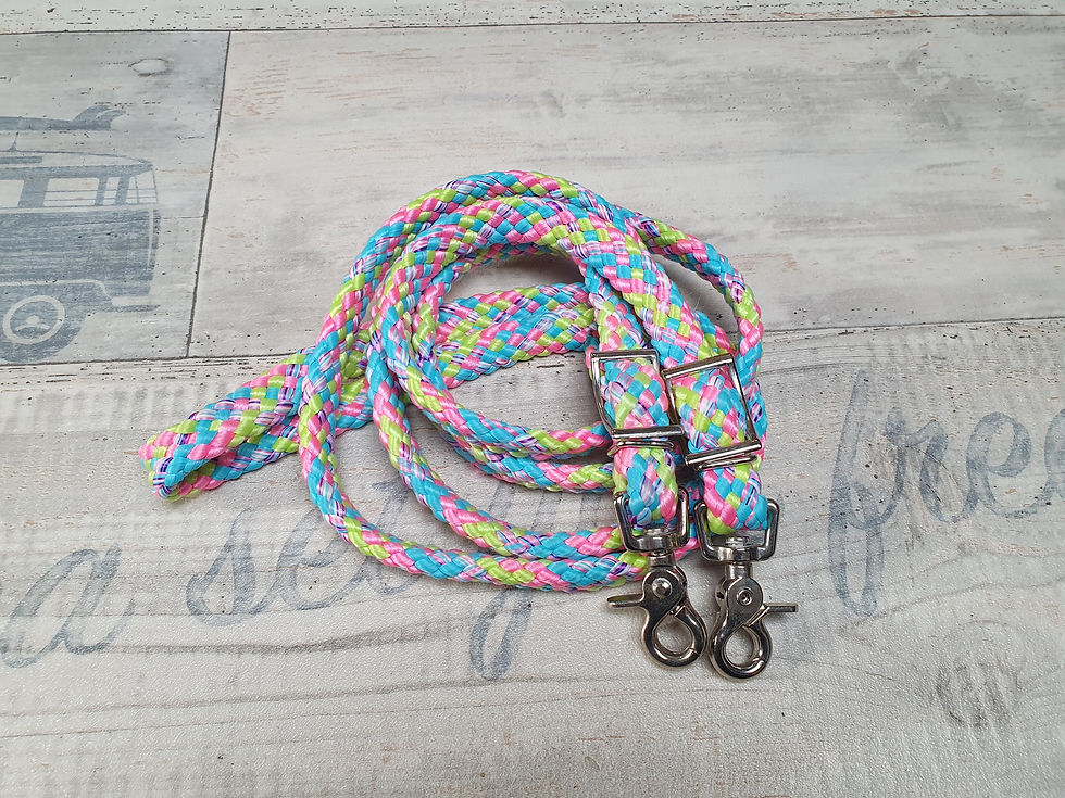 Q Rodeo Zügel "Bubblegum"