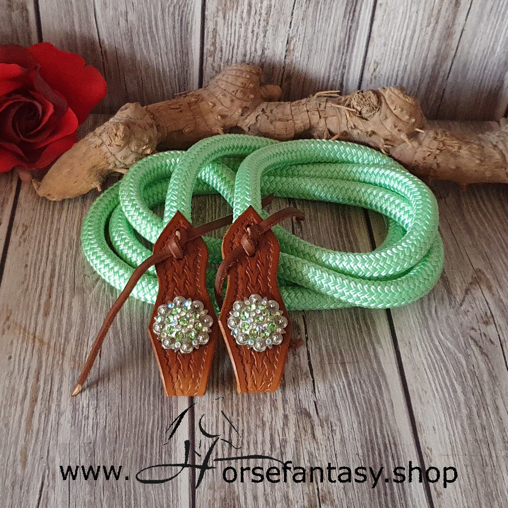 **Geschlossener Zügel DB1 Slobber Y Glitzer **