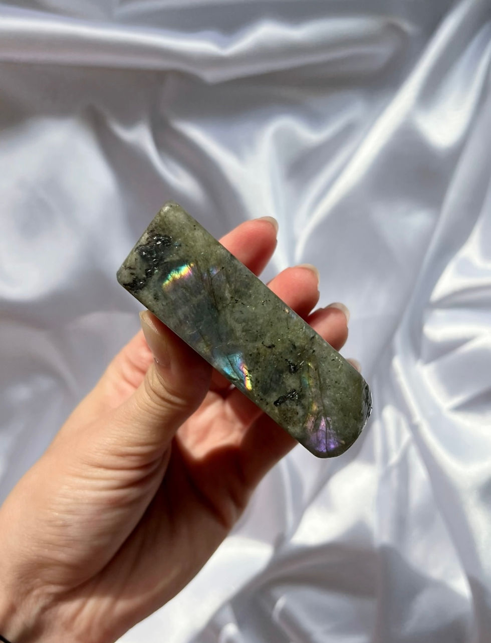 Thumbnail: Minimal Flash Labradorite Freeform (#L1)