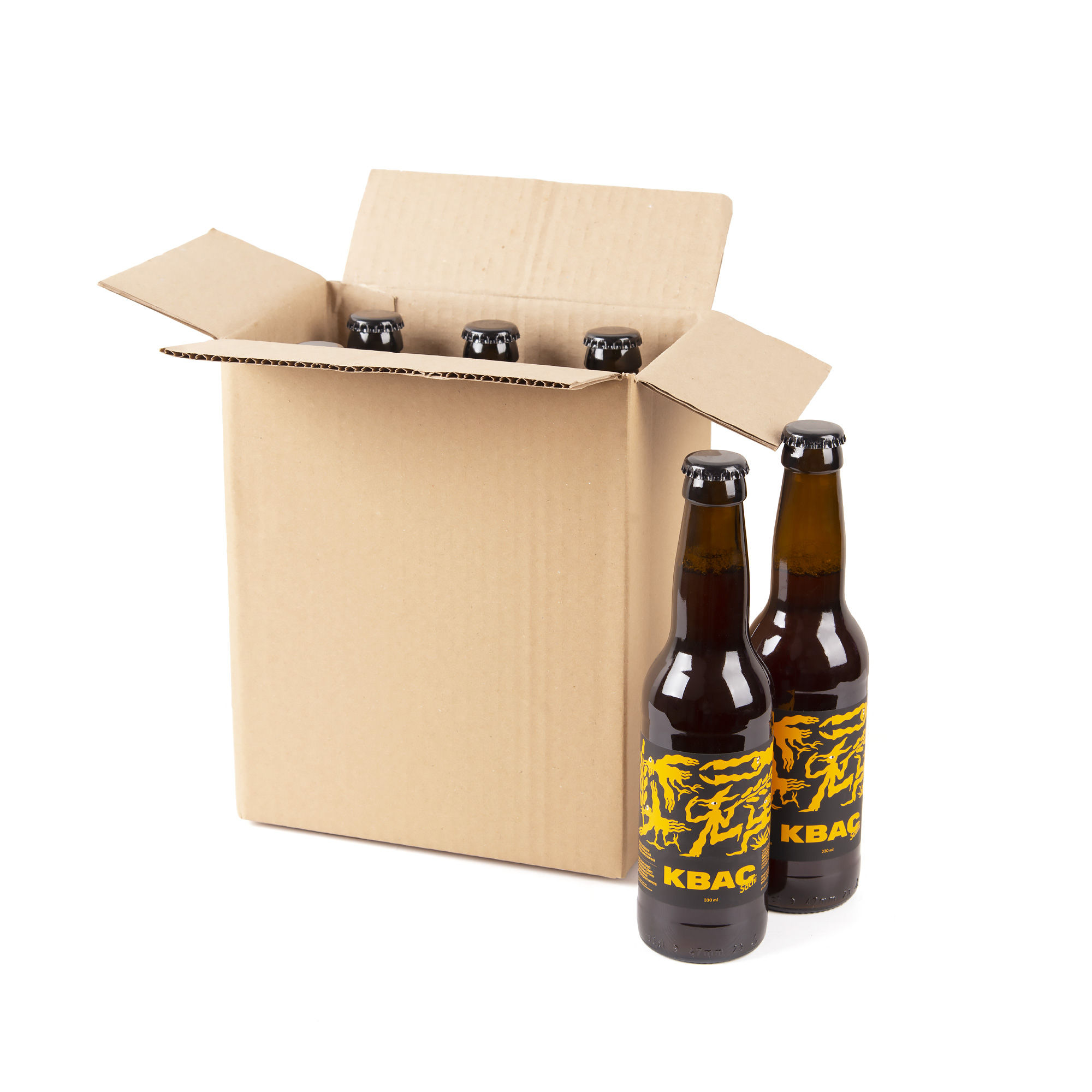 Бокс з квасом на 6 пляшок