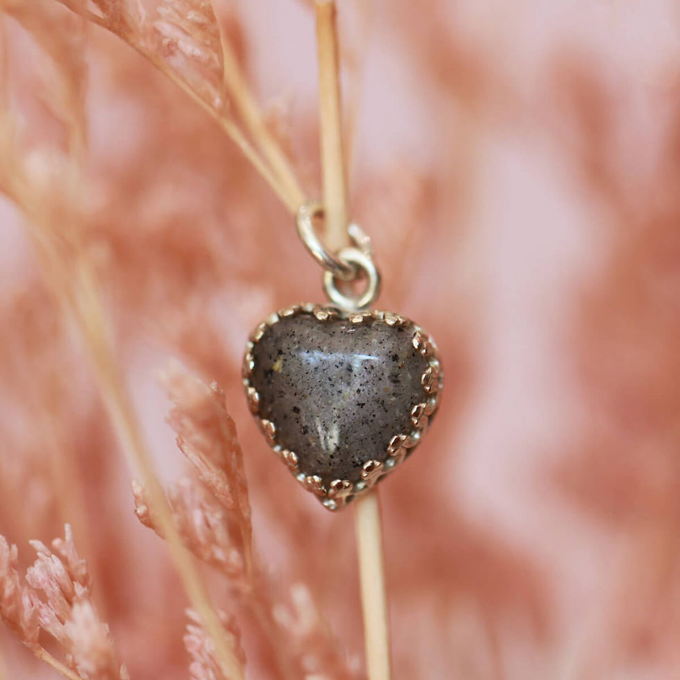 Vintage Heart Pendant Small