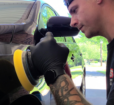 Sudd Worx Mobile Detailing using a polisher for paint correction and paint enhancement