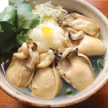 【カキみぞれそば】