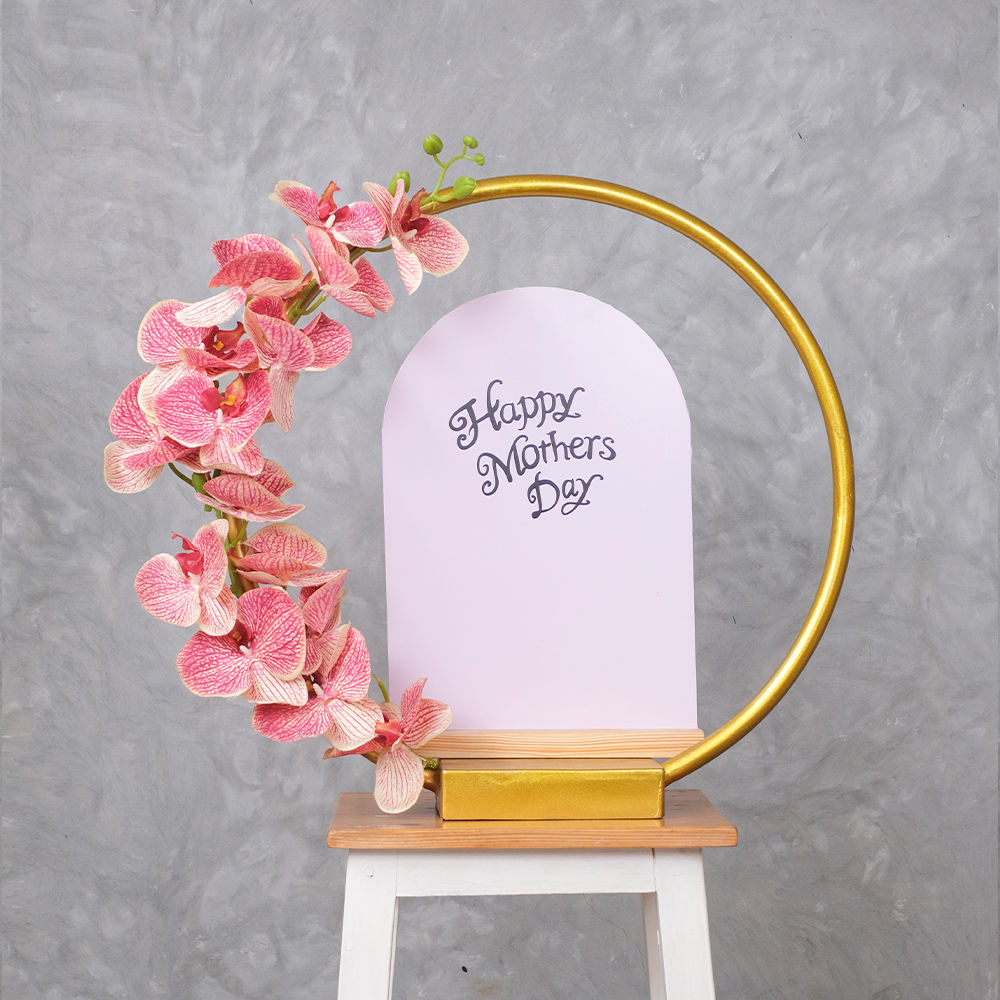 Orchid Acrylic Mini Loop