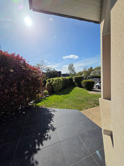 vue dégagée de la terrasse SUD