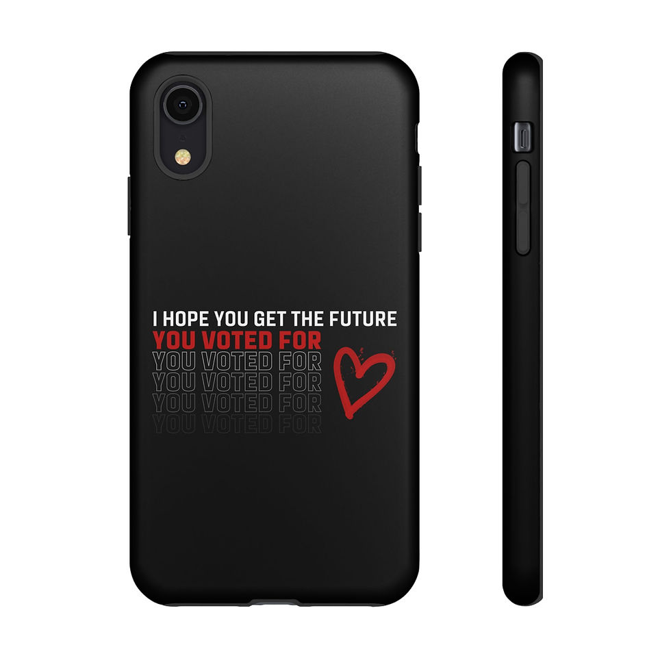 Thumbnail: Phone Case - Black - Red