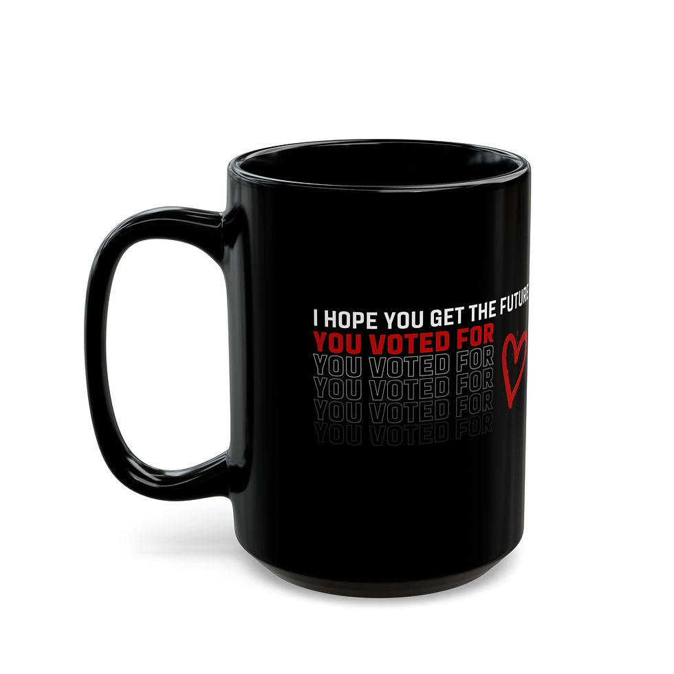 Thumbnail: Black Mug - Red