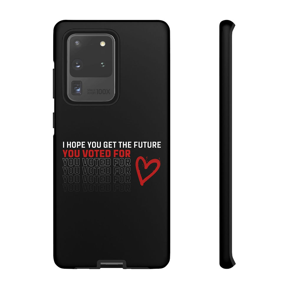 Thumbnail: Phone Case - Black - Red