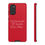 Thumbnail: Phone Case - Dark Red - Chalk