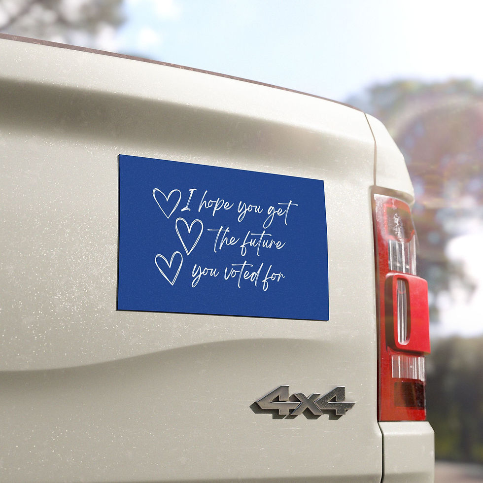 Thumbnail: Car Magnet - Dark Blue - Chalk