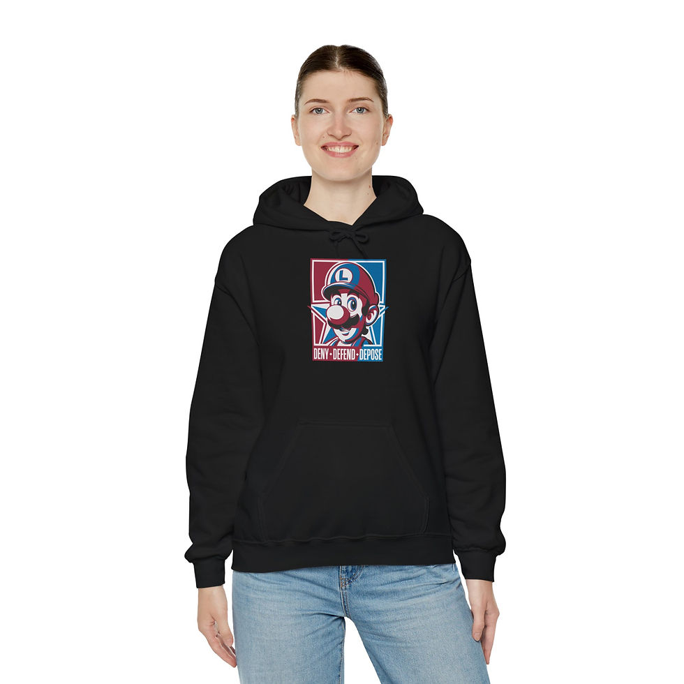 Thumbnail: Unisex Heavy Blend™ Hooded Sweatshirt - Folk Hero