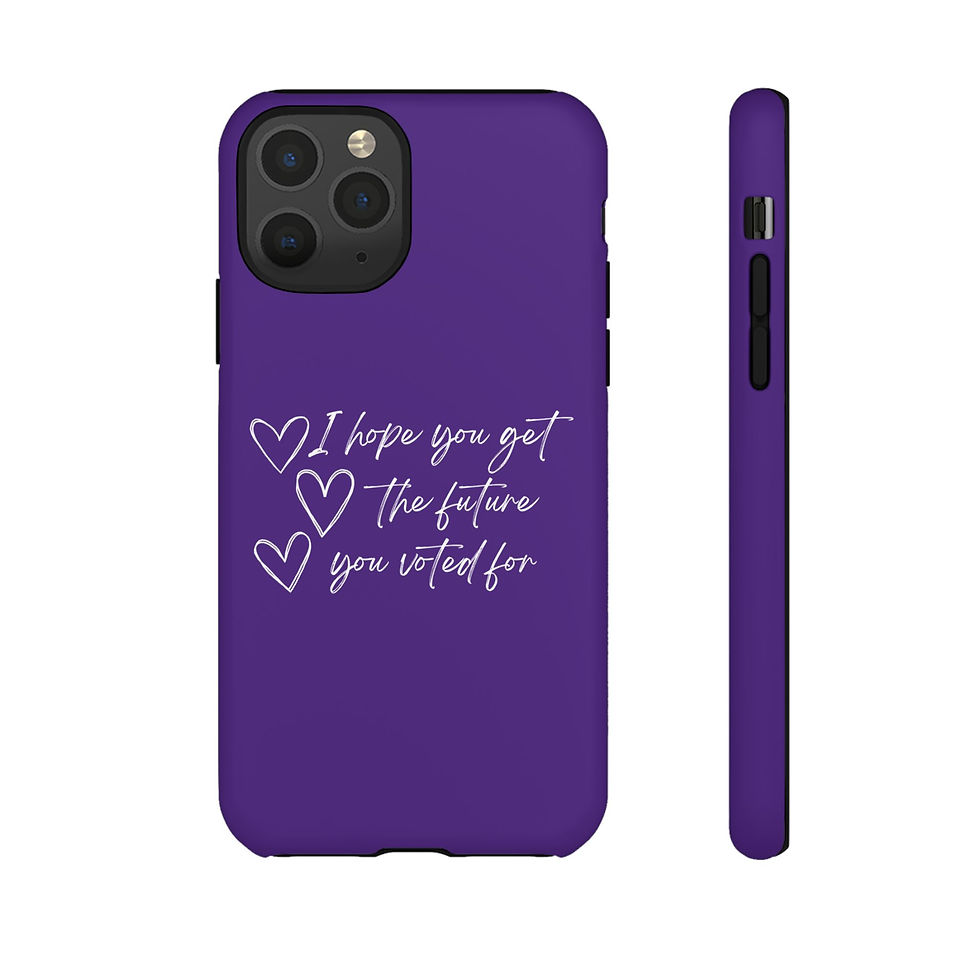 Thumbnail: Phone Case - Purple - Chalk