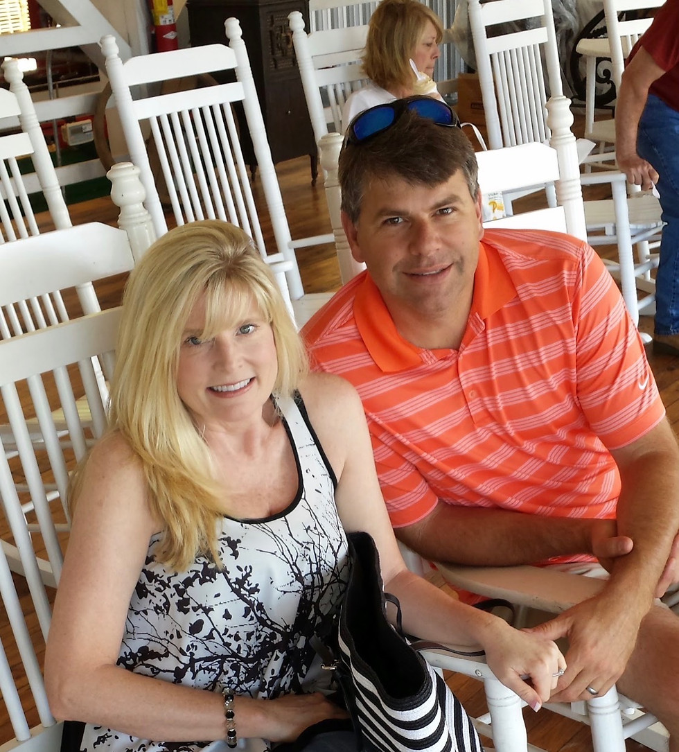 Dina Deason with her husband Robert