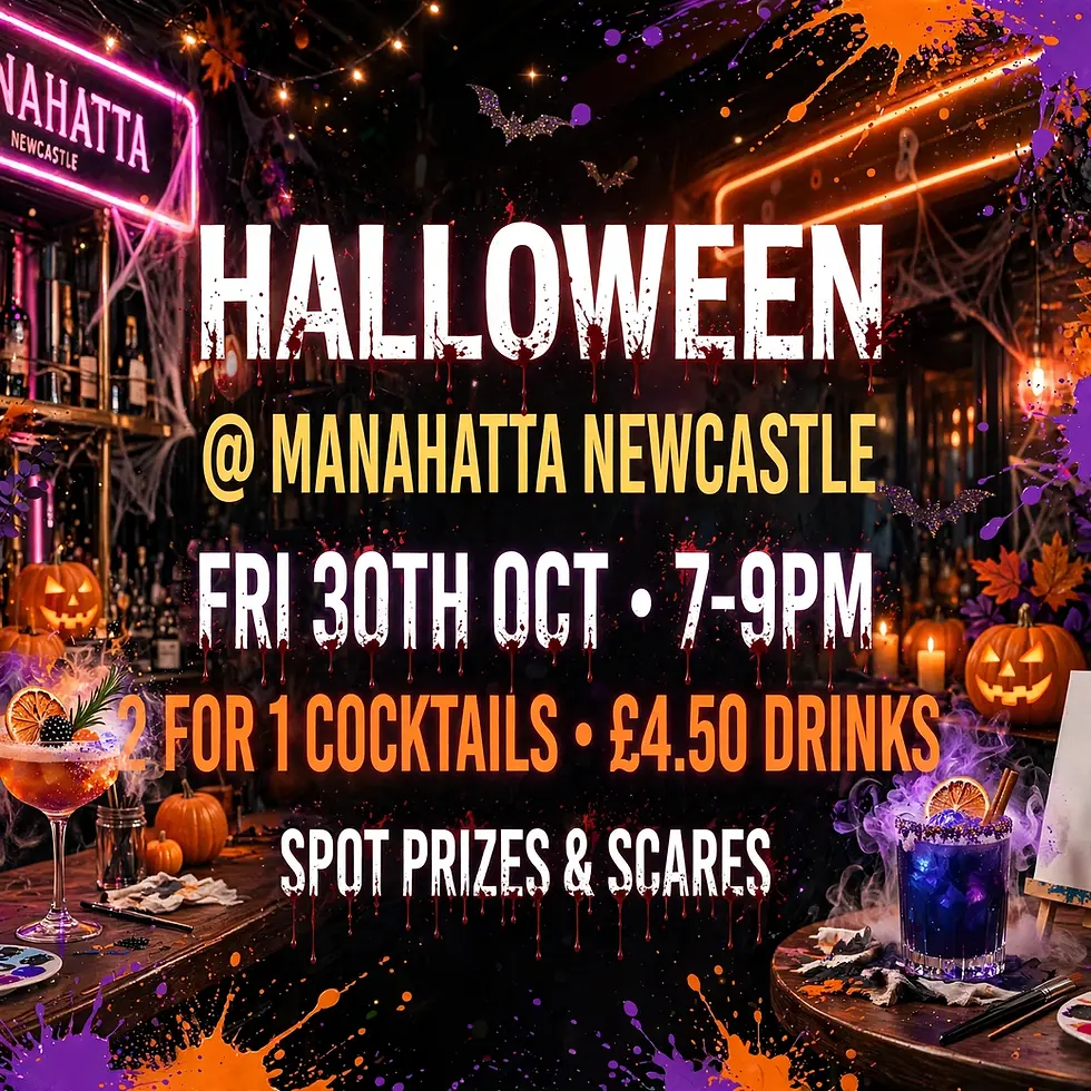 Halloween Paint Sip Manahatta Newcastle