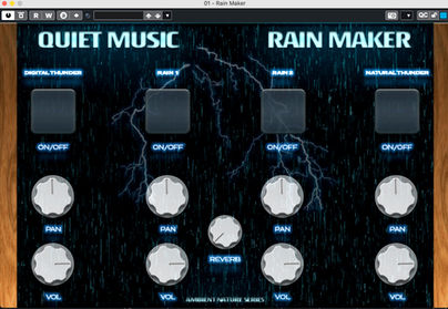 アンビエンス系・効果音系の楽曲制作におすすめ無料プラグイン"Rain Maker"