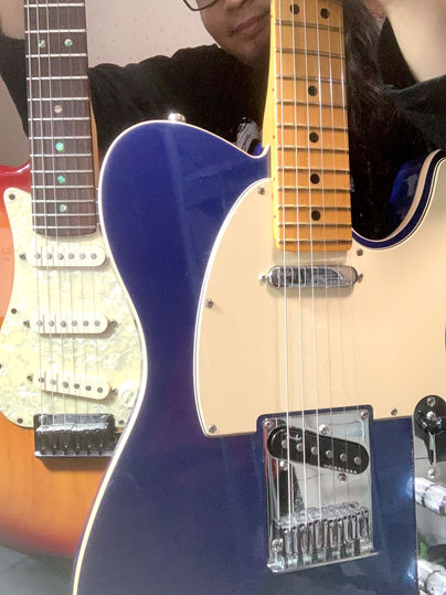 Fenderのギターは色々とシンプル