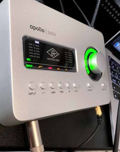 UNIVERSAL AUDIOのapollo solo買ってみたよ!