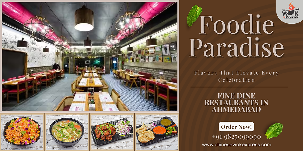 Fine dine restaurants in Ahmedabad
