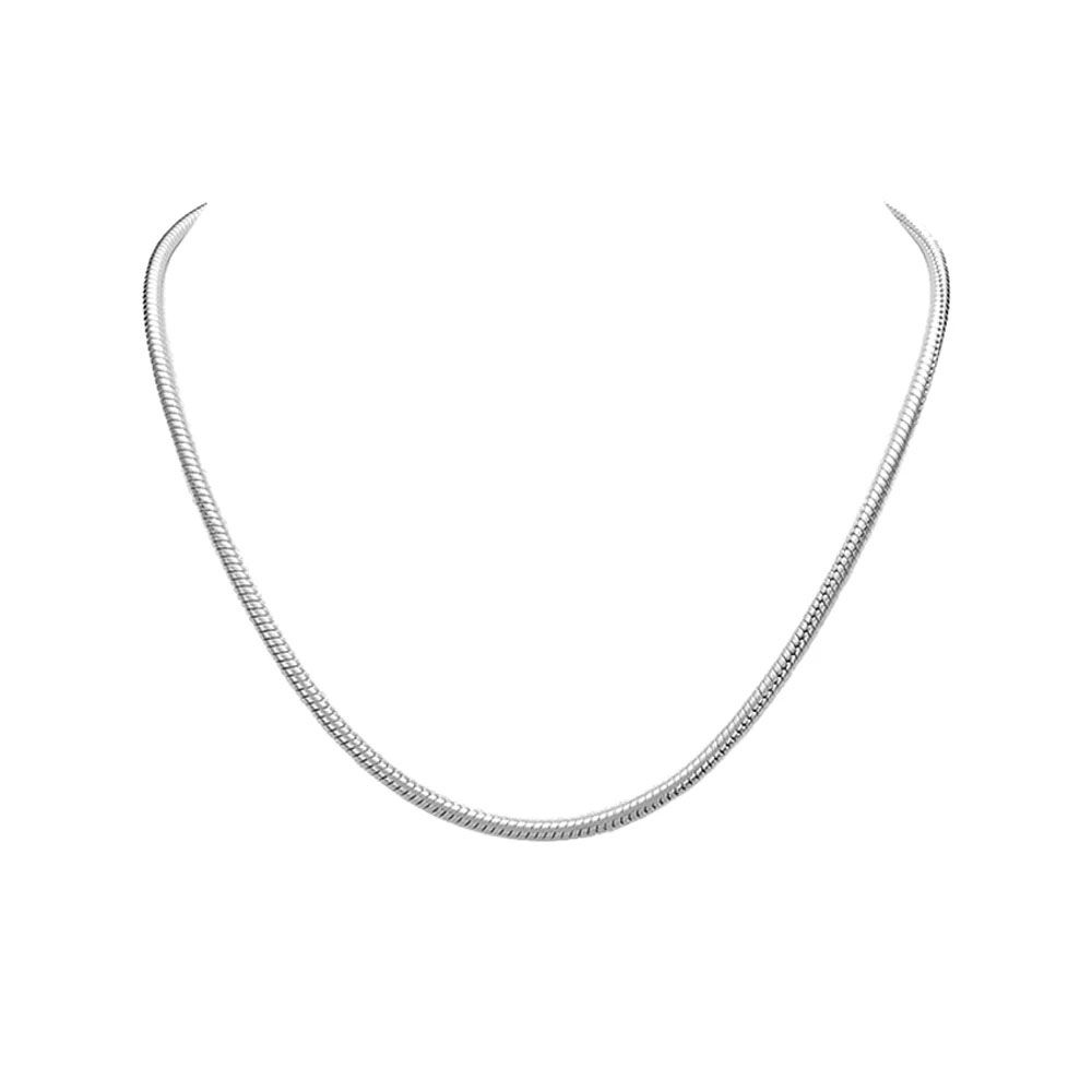 Kirks Folly Joyful Delight 4mm Snake Chain 18" Necklace sst