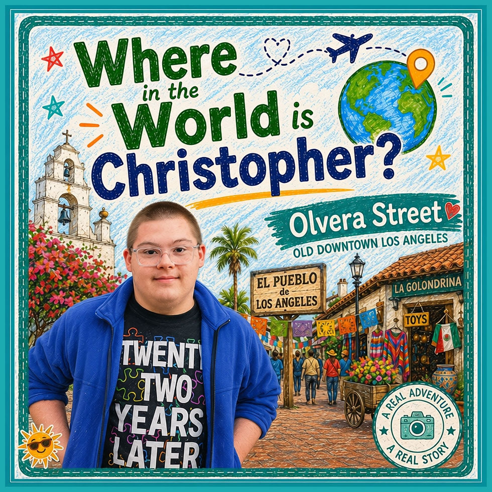 Where in the World is Christopher? Olvera Street