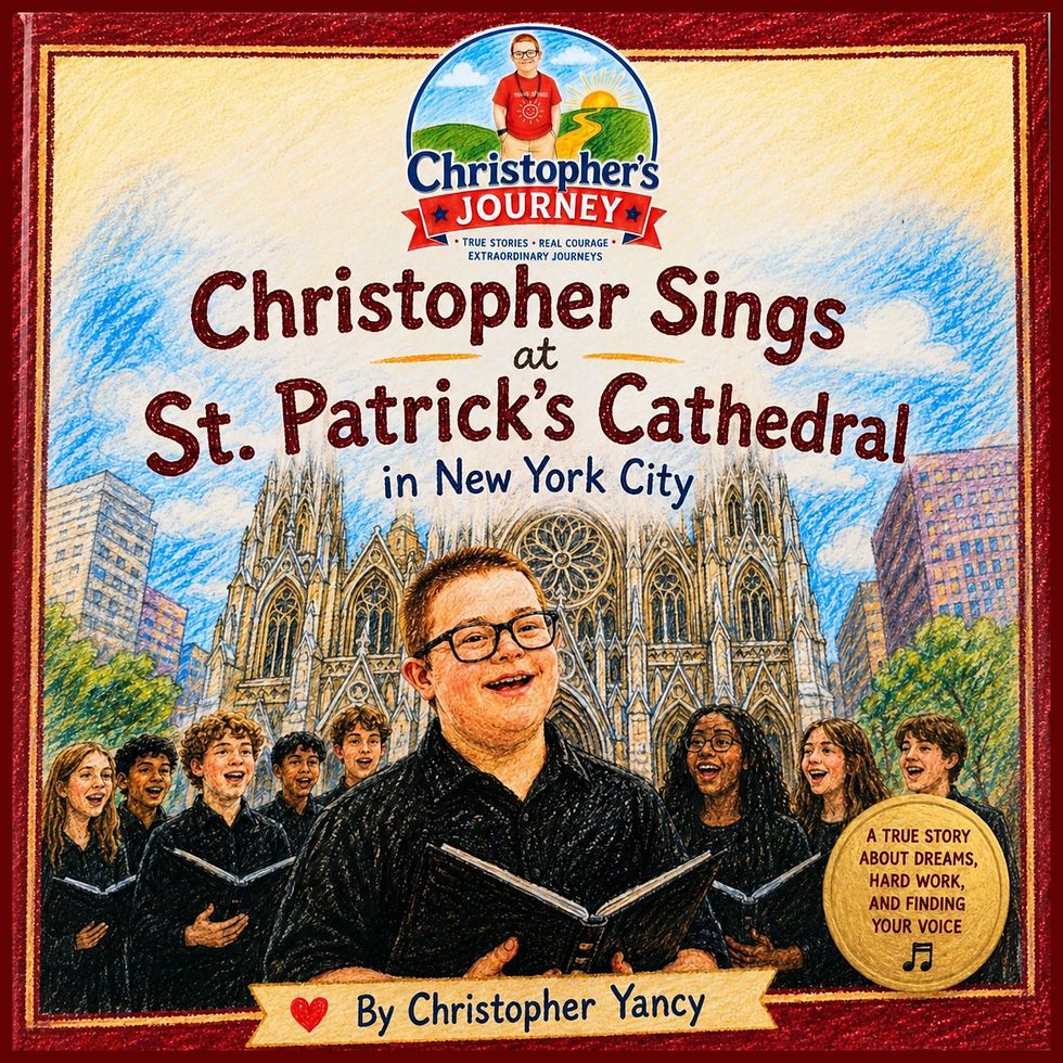 Christopher Sings at the St. Patrick's Cathedral