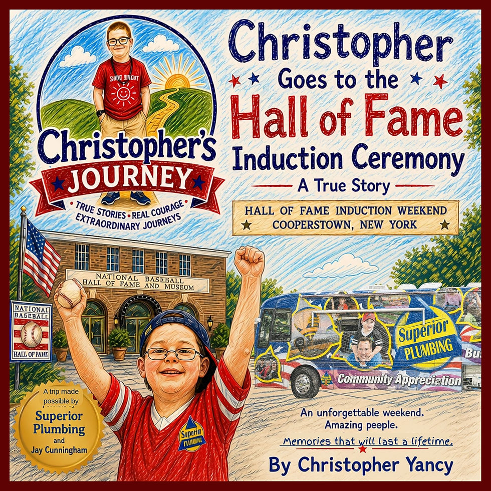 Cover Christopher Goes to the Hall of Fame