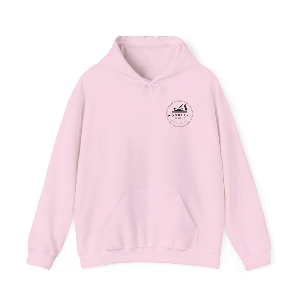 Woodlake Designs - Unisex Heavy Blend™ Hooded Sweatshirt - Black Logo