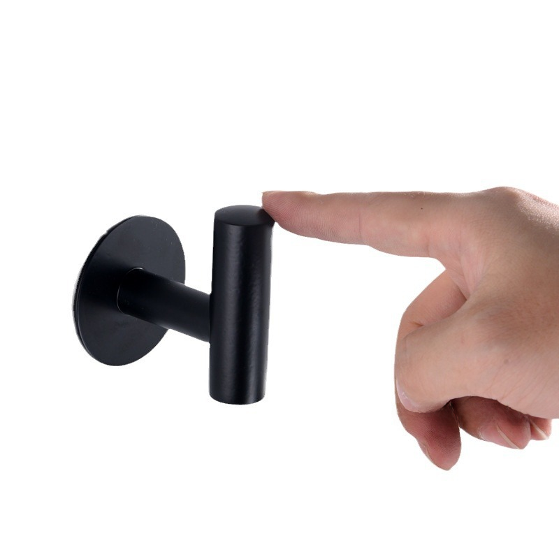 Thumbnail: 304 Stainless Steel Wall Hook with Strong Adhesive