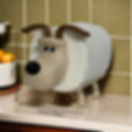 Thumbnail: Puppy Toilet Paper Holder – Cute Dog Design Bathroom Organizer & Home Decor