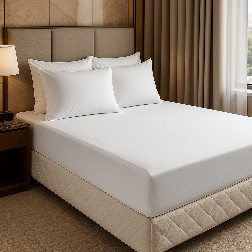 Double Waterproof Mattress Protector Micro 160x200