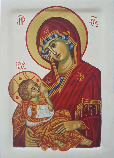 Nursing Madonna by Mary Burke