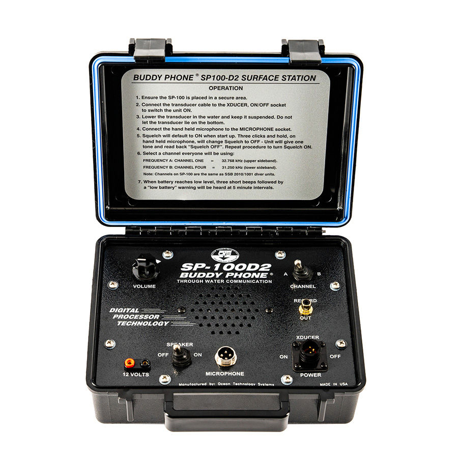 Thumbnail: OTS SP-100D2 Buddy Phone 2 Channel Surface Station (1/2 Watt Output Power)