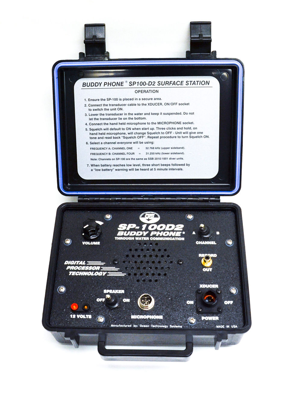 Thumbnail: OTS SP-100D2 Buddy Phone 2 Channel Surface Station (1/2 Watt Output Power)