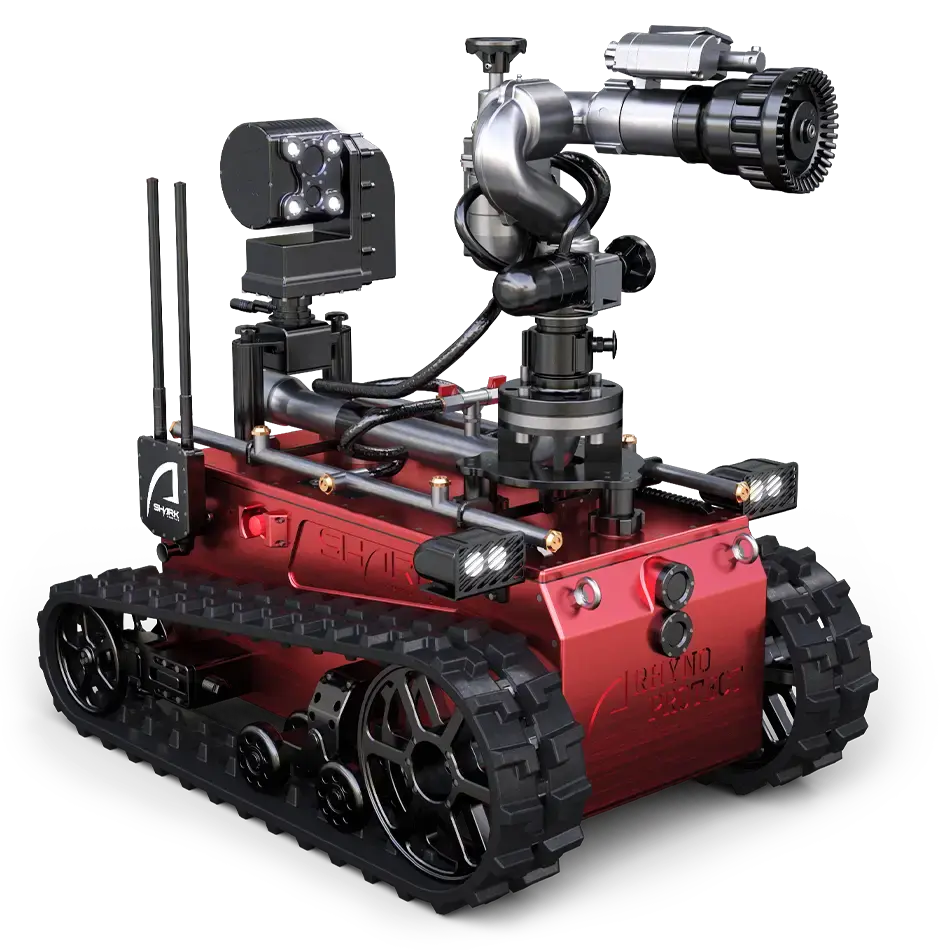 RHYNO PROTECT / Compact Firefighting Robot