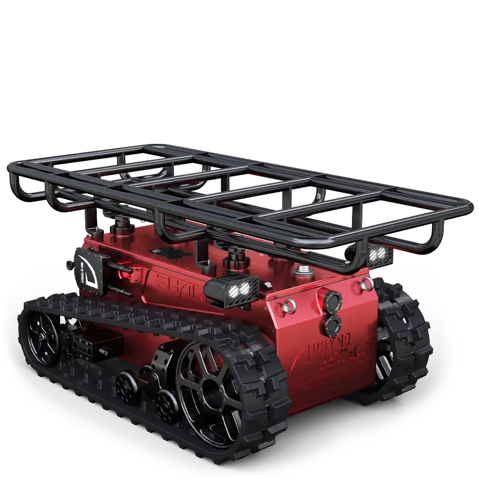 Thumbnail: RHYNO PROTECT / Compact Firefighting Robot