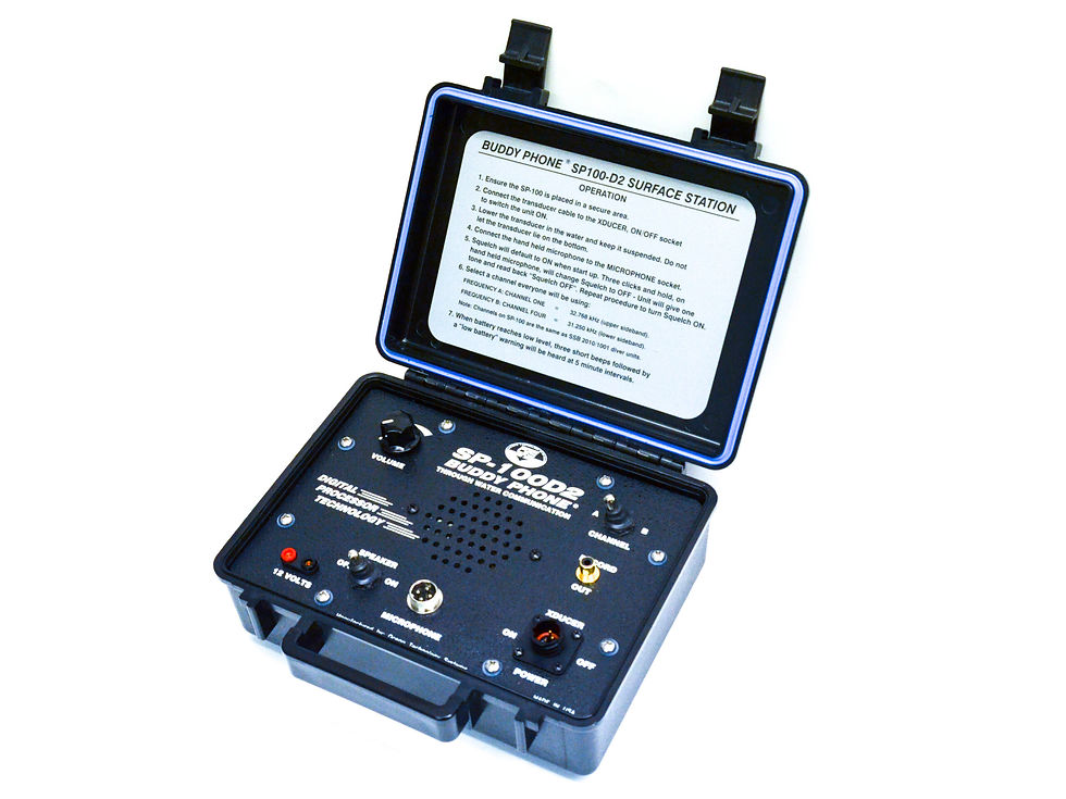 Thumbnail: OTS SP-100D2 Buddy Phone 2 Channel Surface Station (1/2 Watt Output Power)