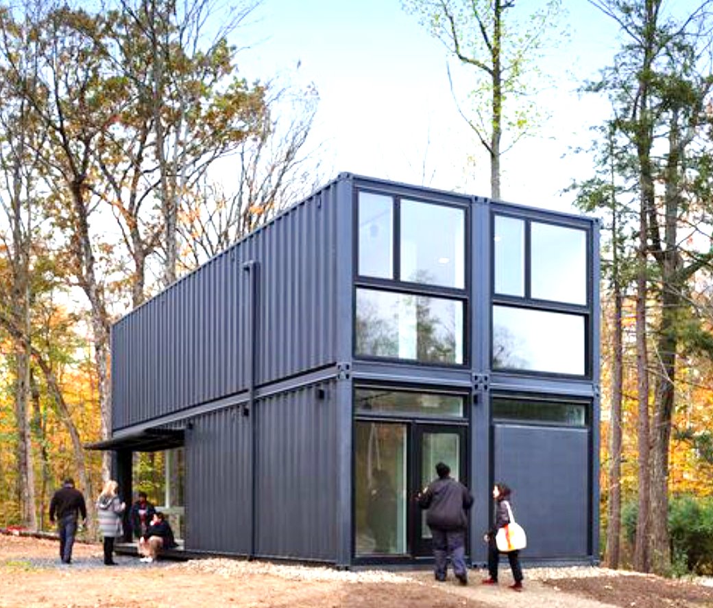 Shipping container homes ModHaus+ Ontario