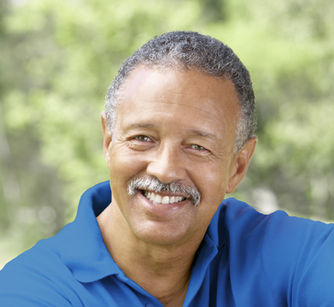 Man in Blue Shirt